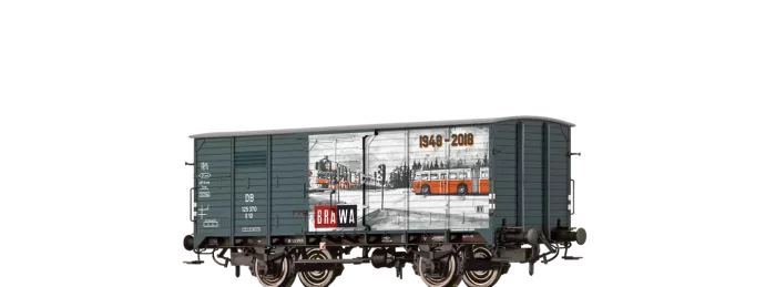 49748 - Gedeckter Güterwagen G10 "BRAWA" DB