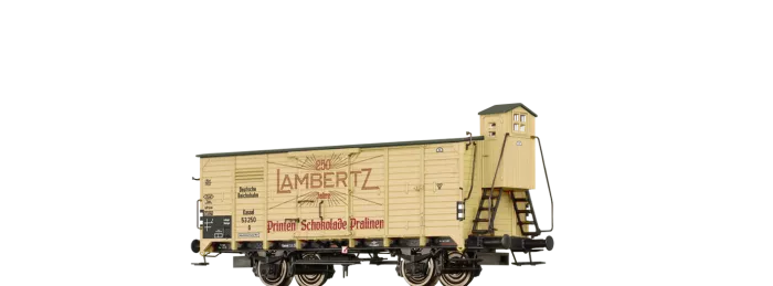 49760 - Gedeckter Güterwagen G "Lambertz" DR