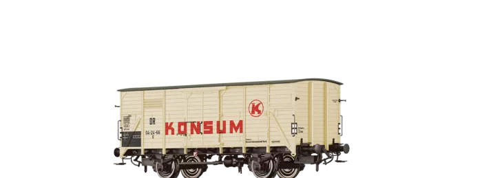 49764 - Gedeckter Güterwagen G "Konsum" DR