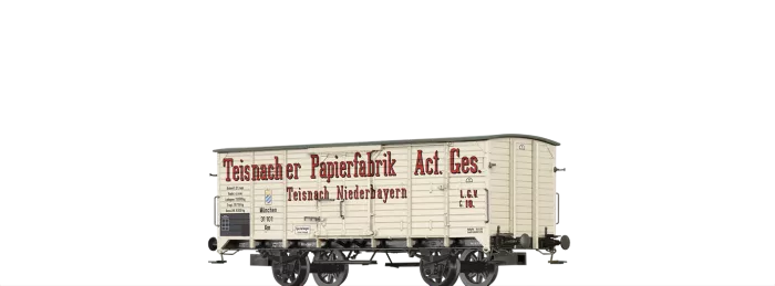 49794 - Gedeckter Güterwagen G "Teisnacher Papierfabrik" L.G.V.