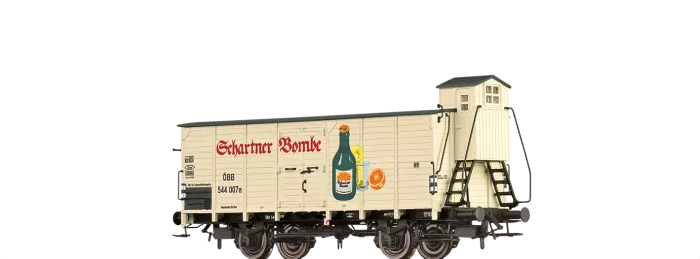 49831 - Gedeckter Gütewagen G10 "Schartner Bombe" ÖBB