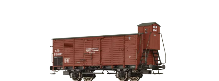 49839 - Gedeckter Güterwagen Go "Československa Komise Cukerni v Praze" ČSD