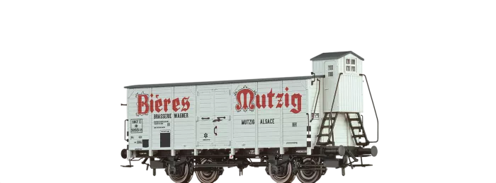 49848 - Gedeckter Güterwagen Hlf "Bieres Mutzig" SNCF