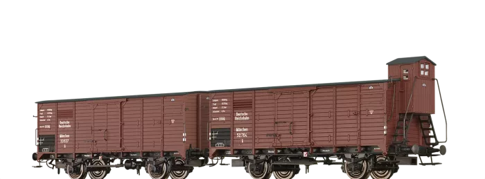 49878 - Gedeckte Güterwagen G DRG, 2er-Set