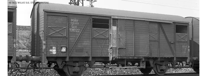 50126 - Gedeckter Güterwagen Gze MAV