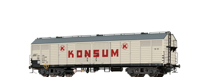 50412 - Gedeckter Güterwagen Gags-v "Konsum" DR