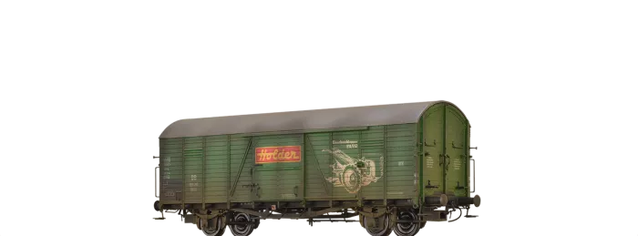 50469 - Gedeckter Güterwagen Gltr23 "Holder" DB, patiniert