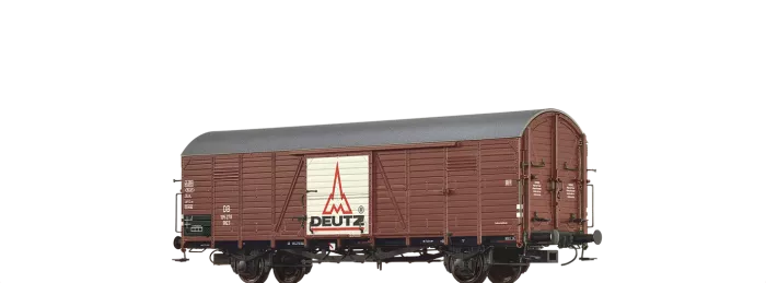 50487 - Gedeckter Güterwagen Glt23 „Deutz Traktoren” DB