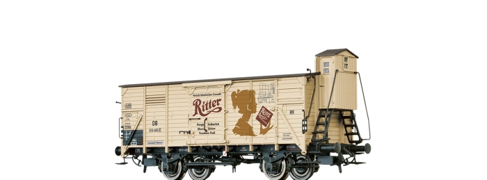 50950 - Gedeckter Güterwagen G10 "Ritter Sport" DB