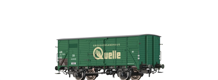 50955 - Gedeckter Güterwagen G10 "Quelle" DB