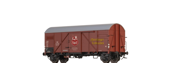 51192 - Gedeckter Güterwagen Gmhs35 „Lebkuchen-Schmidt“ DB