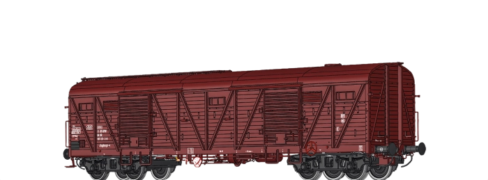 51270 - Gedeckter Güterwagen Gaghmqrs-v DR