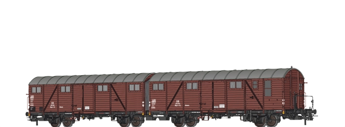 51296 - Gedeckter Güterwagen Hbqrs-52 DB