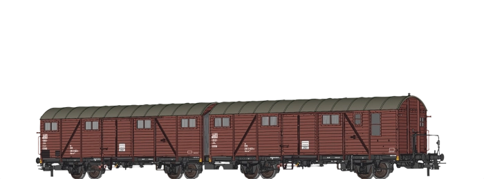 51298 - Gedeckter Güterwagen Hrs-vz332 DB