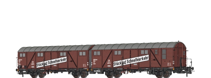 51300 - Gedeckter Güterwagen Gllmehs52 DB