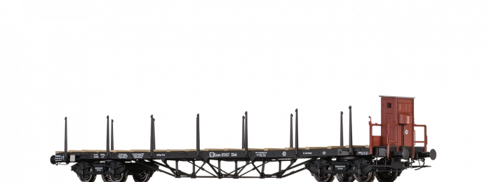 51340 - Drehgestellflachwagen SSlm K.P.E.V.