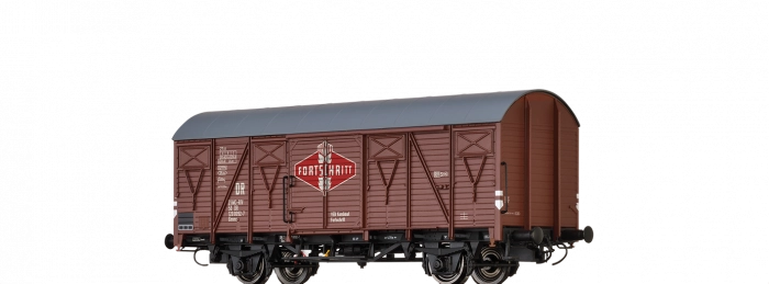51363 - Gedeckter Güterwagen Gmms "Fortschritt" DR