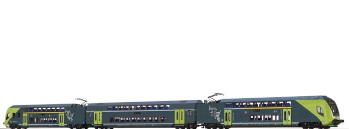 64548 - TWINDEXX VARIO® Doppelstock-Triebzug NAH.SH, 3er-Set (Kiel Hbf)