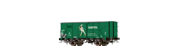 67419 - Gedeckter Güterwagen G10 "Darmol" der DB