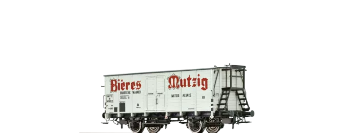 67457 - Gedeckter Güterwagen Hlf "Bieres Mutzig" SNCF
