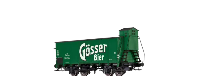 67460 - Gedeckter Güterwagen "Gösser Bier" der BBÖ