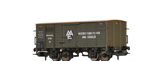 67466 - Gedeckter Güterwagen Gm "Maschinenfabrik Esslingen" K.W.St.E.