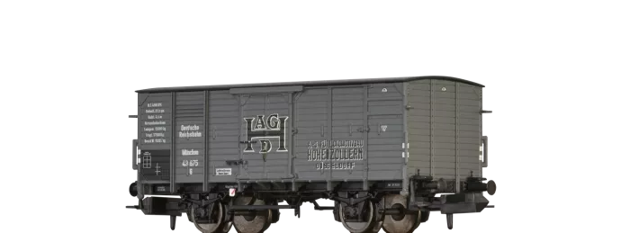 67467 - Gedeckter Güterwagen G "Hohenzollern" DRG