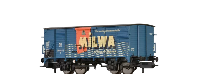 67487 - Gedeckter Güterwagen G "Milwa" der DR