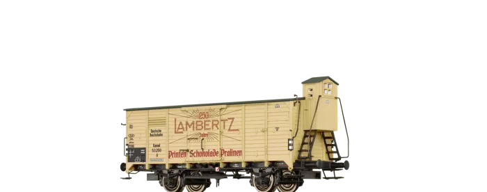 67489 - Gedeckter Güterwagen G "Lambertz" DRG