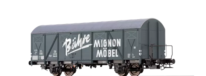 67806 - Gedeckter Güterwagen Glmhs 50 "Bähre Mignon Möbel" DB