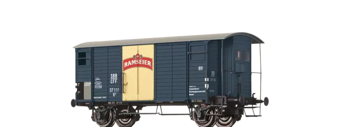 67857 - Gedeckter Güterwagen K2 "Ramseier" der SBB