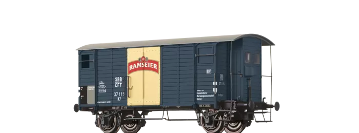 67857 - Gedeckter Güterwagen K2 "Ramseier" SBB