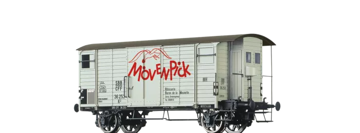 67858 - Gedeckter Güterwagen K2 "Mövenpick" SBB