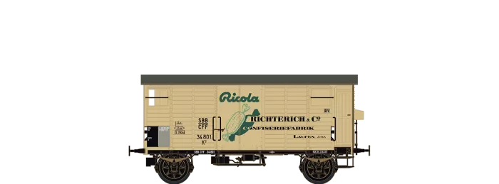 67860 - Gedeckter Güterwagen K2 "Ricola" der SBB
