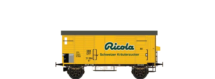 67861 - Gedeckter Güterwagen K2 "Ricola" SBB