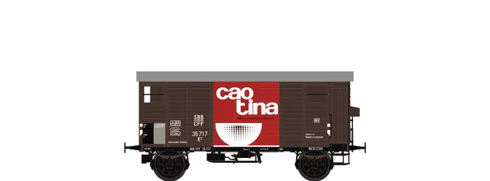 67862 - Gedeckter Güterwagen K2 "Caotina" der SBB
