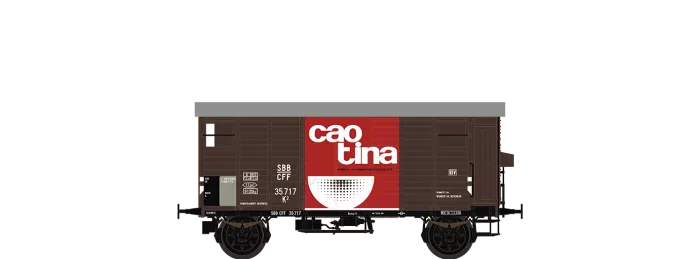 67862 - Gedeckter Güterwagen K2 "Caotina" SBB