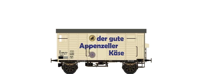 67863 - Gedeckter Güterwagen Gklm "Appenzeller Käse" der SBB