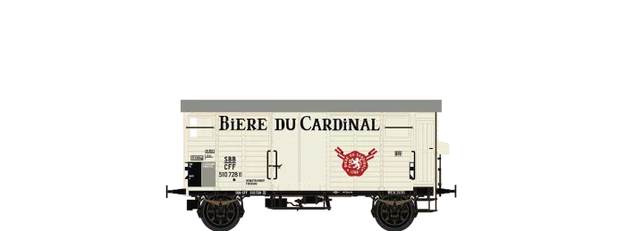 67865 - Gedeckter Güterwagen K2 "Biere du Cardinal" der SBB