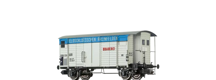 67866 - Gedeckter Güterwagen K2 "Feldschlösschen Rheinfelden" der SBB
