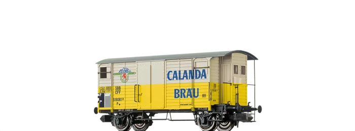 67868 - Gedeckter Güterwagen P "Calanda Bräu" SBB