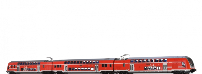 70184 - TWINDEXX Vario® Doppelstock-Triebzug DB AG, 3er-Set (RE 5 Berlin Südkreuz)