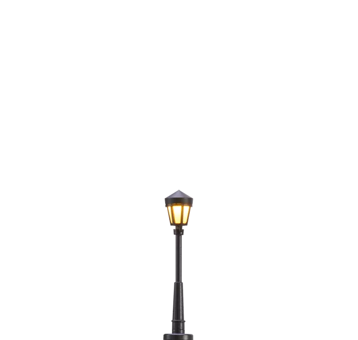83022 - Parklaterne, Stecksockel mit LED